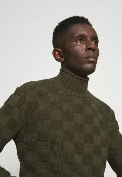 INDICODE JEANS CURTIS - Pullover - Army -INDICODE JEANS Boutique 7051228528d64d71b41932da1d135f52