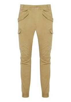 INDICODE JEANS IDNUVA - Pantalon Cargo - Antelope -INDICODE JEANS Boutique 705d0049573f434f8e3bde50eabbd3eb