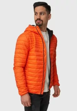 INDICODE JEANS BOWERS - Veste Mi-saison - Orangeade -INDICODE JEANS Boutique 70f8f7e1cb9d4346b853000514103b64