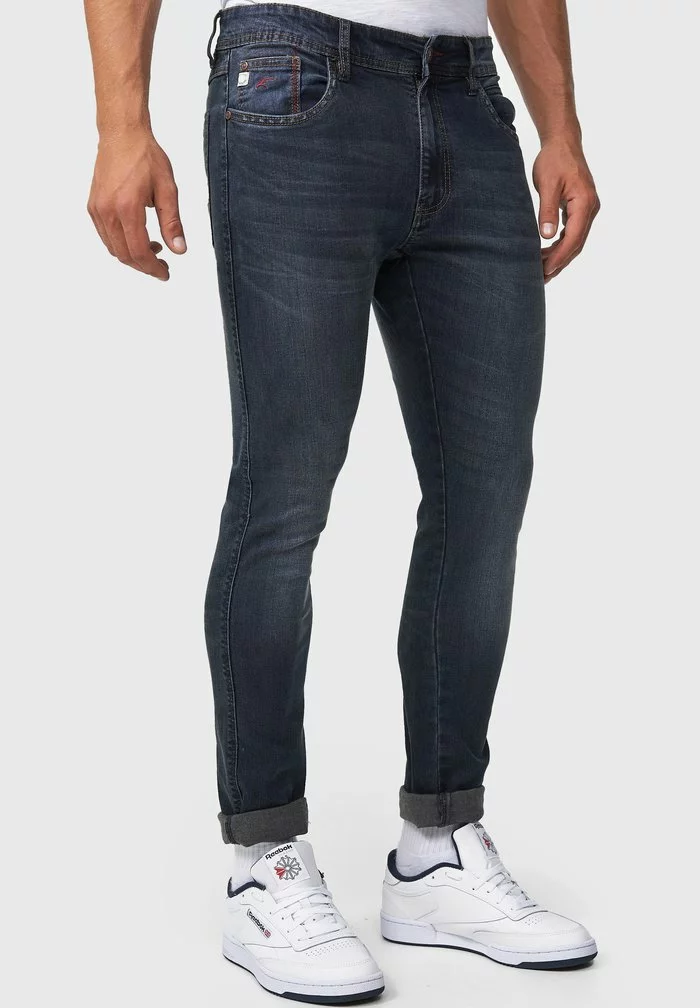 INDICODE JEANS Jean Slim - Rub Bleach 4 INDICODE JEANS Jean Slim - Rub Bleach – Image 4