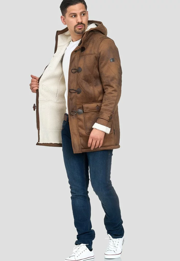 INDICODE JEANS Veste D'hiver - Brown Sugar 2 INDICODE JEANS Veste D'hiver - Brown Sugar – Image 2