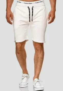 INDICODE JEANS ALDRICH - Short - Off White