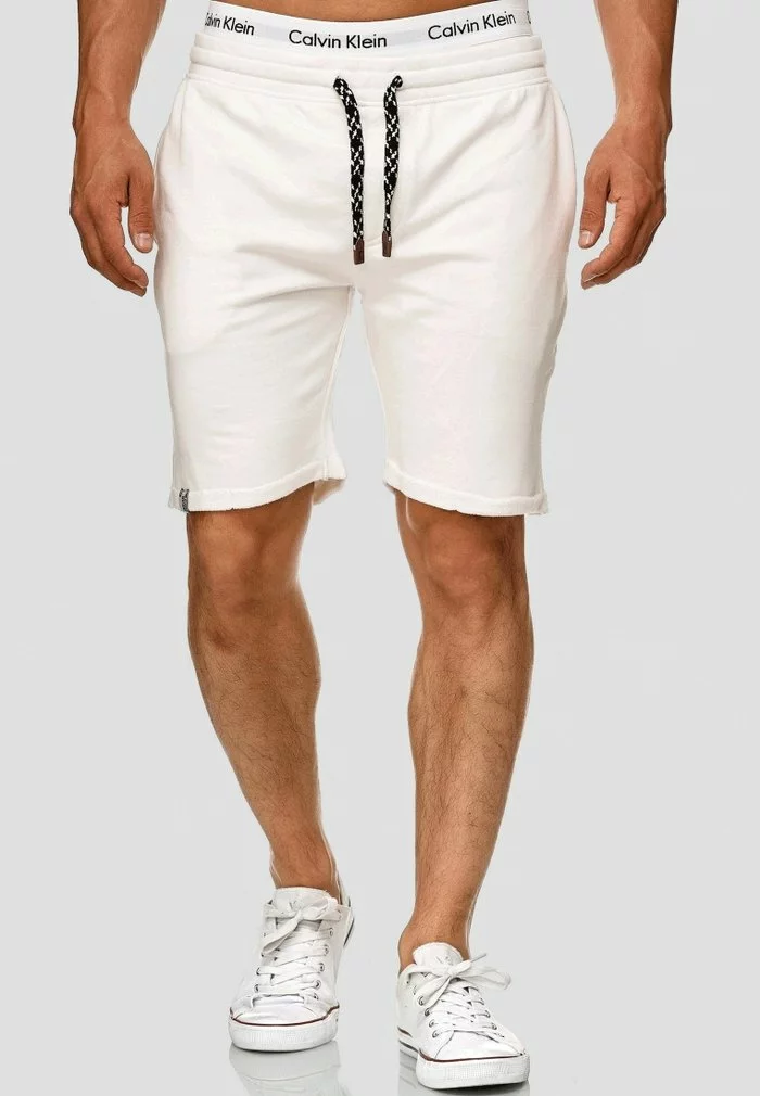 INDICODE JEANS ALDRICH - Short - Off White 1 INDICODE JEANS ALDRICH - Short - Off White