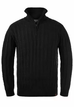 INDICODE JEANS IDPAULO - Pullover - Black -INDICODE JEANS Boutique 71c72368be224667b01cecd2a93c0d8a