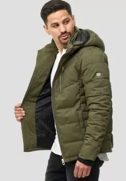 INDICODE JEANS CIRCUS - Veste D'hiver - Army -INDICODE JEANS Boutique 726f44dca05b4f919c8a7ee2ed79bb77