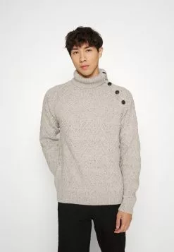 INDICODE JEANS VARGAS - Pullover - Ecru Mix