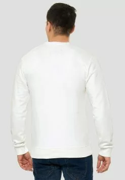 INDICODE JEANS BEECHEN - Sweatshirt - Offwhite -INDICODE JEANS Boutique 731cf78bf84a4fa0b86b45ab034eec10
