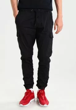 INDICODE JEANS LAKELAND - Pantalon Cargo - Black
