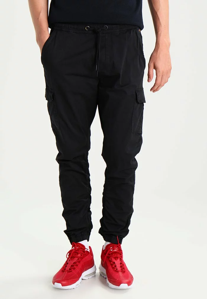 INDICODE JEANS LAKELAND - Pantalon Cargo - Black 1 INDICODE JEANS LAKELAND - Pantalon Cargo - Black