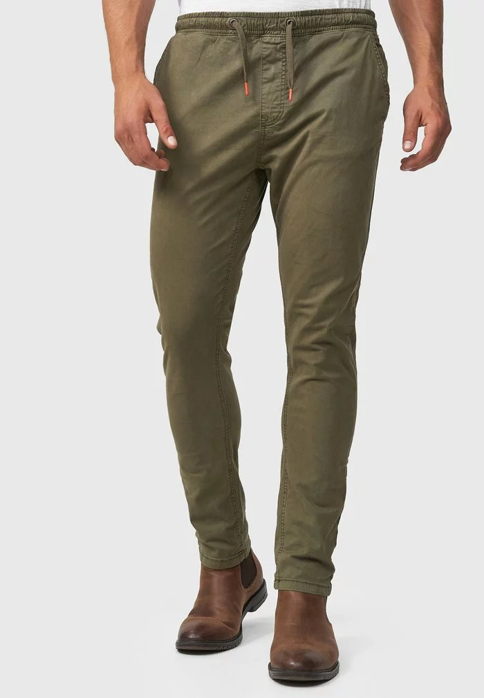 INDICODE JEANS OSBORNE - Pantalon Classique - Army 1 INDICODE JEANS OSBORNE - Pantalon Classique - Army