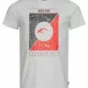 INDICODE JEANS LEONARDO - T-shirt Imprimé - Lt Grey Mix