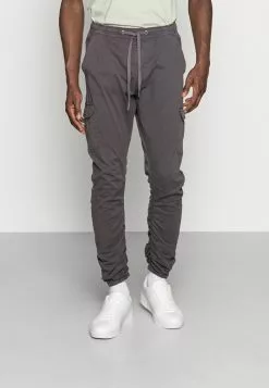 INDICODE JEANS LAKELAND - Pantalon Cargo - Dark Grey