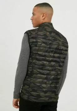 INDICODE JEANS IDDAVIDE - Veste Sans Manches - Dired Camouflage -INDICODE JEANS Boutique 75064450bda7441b8e09e88939a77736