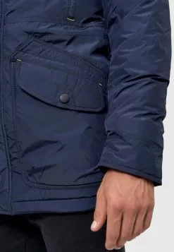 INDICODE JEANS CARPELAN - Veste D'hiver - Dark Blue -INDICODE JEANS Boutique 76659a0bc7764b3eb3c4e1b80974454c
