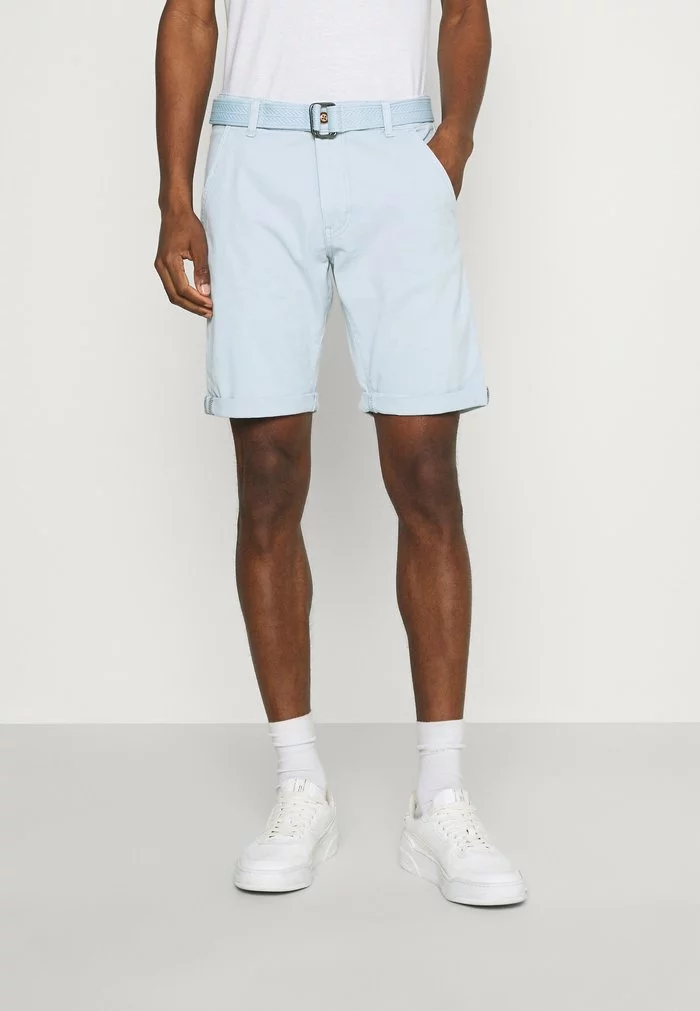 INDICODE JEANS KAISER CHINO EXCLUSIV - Short - Skyblue 1 INDICODE JEANS KAISER CHINO EXCLUSIV - Short - Skyblue