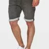 INDICODE JEANS Short En Jean - Grey