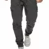 INDICODE JEANS LEVI - Pantalon Cargo - Raven