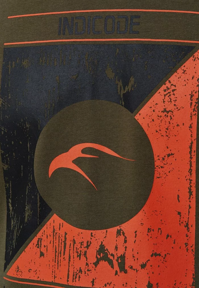 INDICODE JEANS T-shirt Imprimé - Army 7 INDICODE JEANS T-shirt Imprimé - Army – Image 7