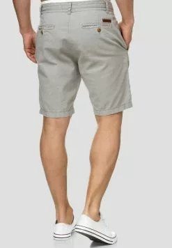 INDICODE JEANS Short - Light Grey -INDICODE JEANS Boutique 76e8325d3c3b4fd3986392ea26de48c4
