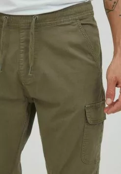 INDICODE JEANS IDGILMAT - Pantalon Cargo - Army -INDICODE JEANS Boutique 76eb8a31772b4b81a43b975def82060d