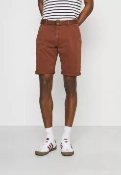 INDICODE JEANS KAISER CHINO EXCLUSIV - Short - Bootbeer