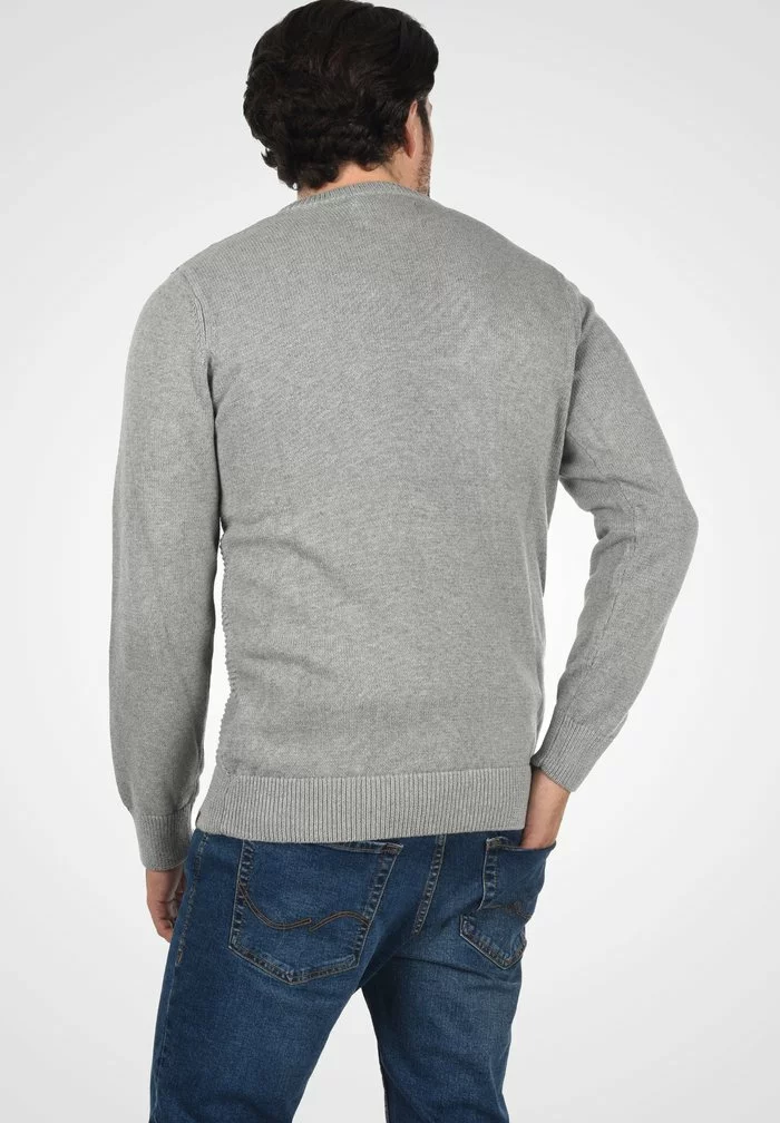 INDICODE JEANS IDRICARDO - Pullover - Light Grey Mix 3 INDICODE JEANS IDRICARDO - Pullover - Light Grey Mix – Image 3