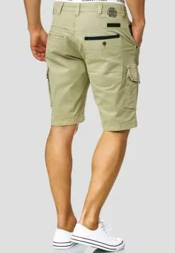 INDICODE JEANS Short - Moss Grey -INDICODE JEANS Boutique 78cbc73d12914d9e963d6d2c20939e74