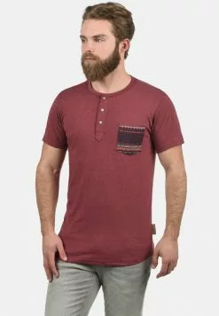 INDICODE JEANS IDART - T-shirt Imprimé - Dark Red