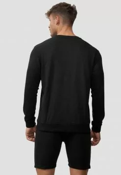 INDICODE JEANS BAXTER - Sweatshirt - Black -INDICODE JEANS Boutique 7922af195c1a4c29963f0f9f87a303ac