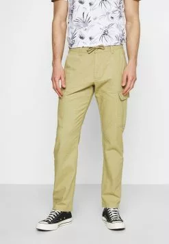INDICODE JEANS LASSO - Pantalon Cargo - Khaki