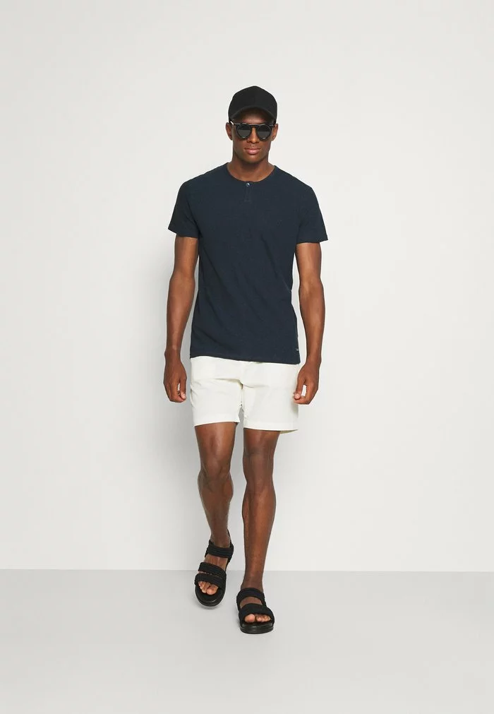 INDICODE JEANS COHEN - T-shirt Basique - Navy 2 INDICODE JEANS COHEN - T-shirt Basique - Navy – Image 2