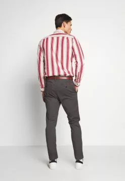 INDICODE JEANS GOVER - Chino - Dark Grey -INDICODE JEANS Boutique 796908ac79be4b0c89ac526ea6e28a08