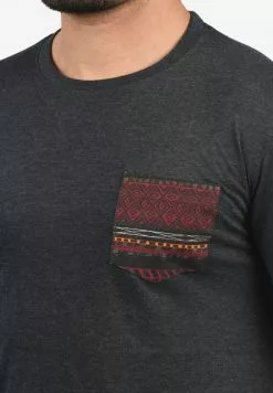 INDICODE JEANS IDPAXTON - T-shirt Imprimé - Charcoal -INDICODE JEANS Boutique 7987a3ef4dd34d4480ae2ca14e0acd42