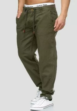 INDICODE JEANS BOULWARE - Pantalon Classique - Army