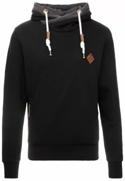 INDICODE JEANS BATCHELOR - Sweat à Capuche - Black -INDICODE JEANS Boutique 79fcdd6929294156a9aff8ddb12b6ab0