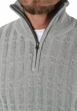 INDICODE JEANS IDPAULO - Pullover - Grey Mix -INDICODE JEANS Boutique 7a1526e89f2741a8af9d7a6c1f400f4d