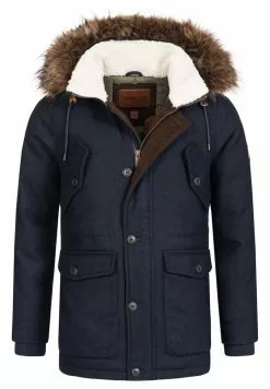 INDICODE JEANS BAYNES - Veste D'hiver - Navy -INDICODE JEANS Boutique 7a8e1d3a005f4a75b45d940fb1dac52a