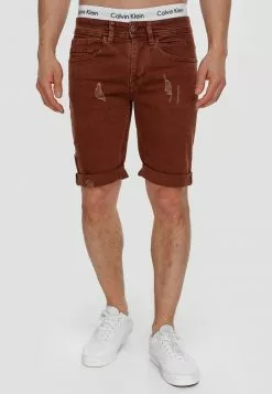 INDICODE JEANS Short En Jean - Rootbeer