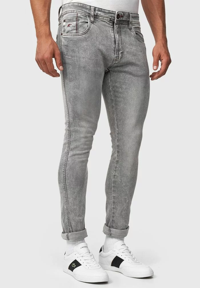 INDICODE JEANS Jean Slim - Vintage Grey 5 INDICODE JEANS Jean Slim - Vintage Grey – Image 5