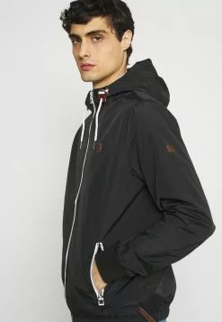 INDICODE JEANS GRIMES - Veste Légère - Black -INDICODE JEANS Boutique 7bc7ce0113a34c518a9e05a469ec669d