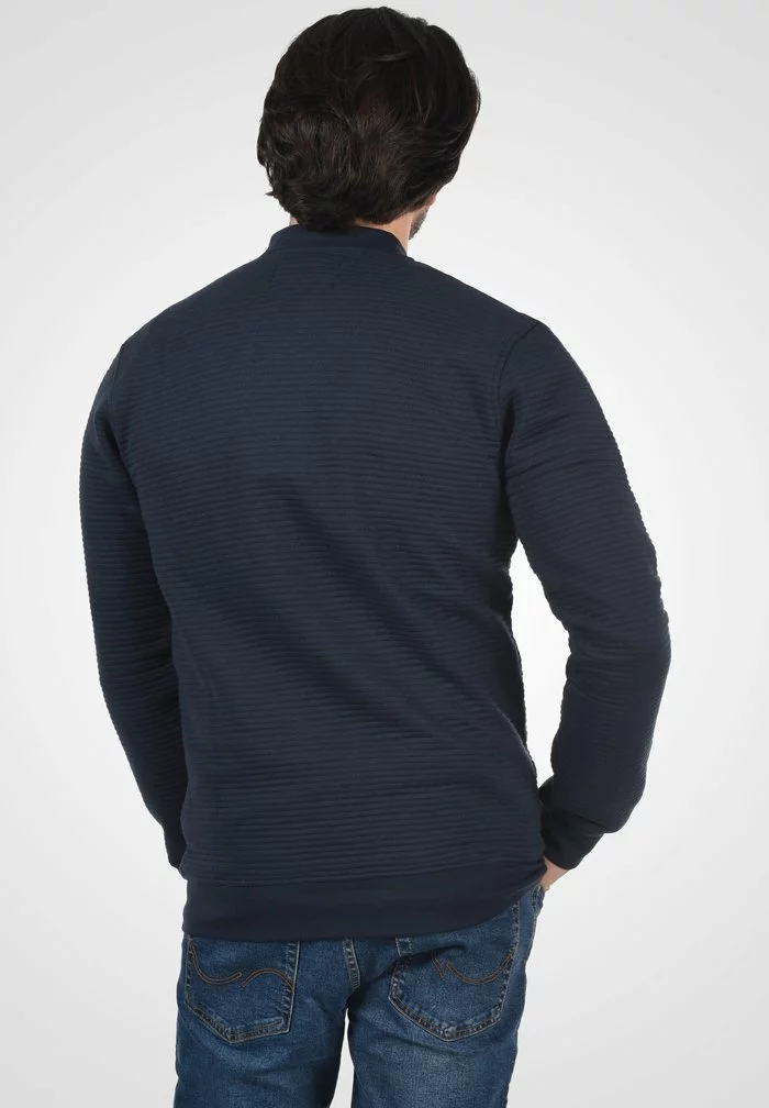 INDICODE JEANS IDBRONTE - Sweat à Capuche Zippé - Navy 3 INDICODE JEANS IDBRONTE - Sweat à Capuche Zippé - Navy – Image 3