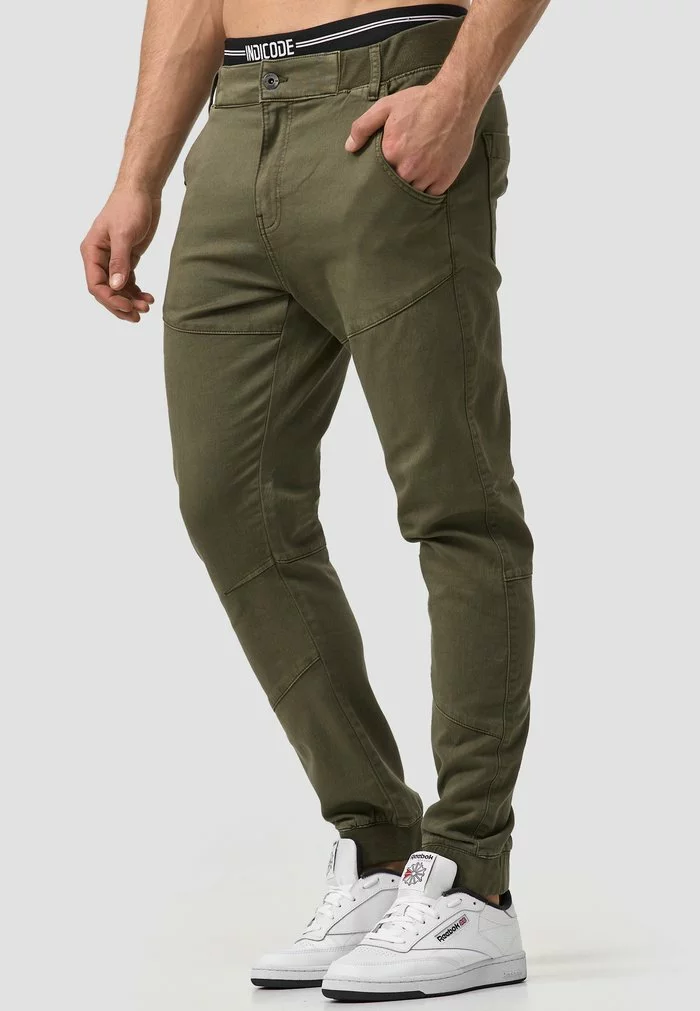 INDICODE JEANS ZANNES - Jean Slim - Army 5 INDICODE JEANS ZANNES - Jean Slim - Army – Image 5