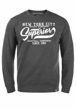 INDICODE JEANS IDGALILERO - Sweatshirt - Grey Mix -INDICODE JEANS Boutique 7d430e08705a40bf8c33b1949f4a719a