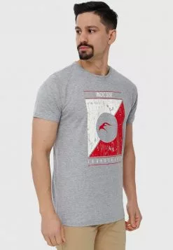 INDICODE JEANS T-shirt Imprimé - Grey Mix -INDICODE JEANS Boutique 7d7bd29032d44af09248a425dc6d64d1