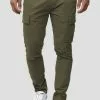 INDICODE JEANS Pantalon Cargo - Army