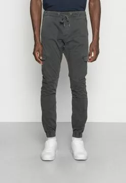 INDICODE JEANS LEVI - Pantalon Cargo - Raven