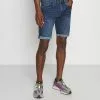 INDICODE JEANS KADEN - Short En Jean - Medium Indigo