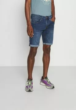 INDICODE JEANS KADEN - Short En Jean - Medium Indigo