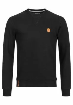 INDICODE JEANS BEECHEN - Sweatshirt - Black -INDICODE JEANS Boutique 7ede6f5a55a34ade84107859b5519def