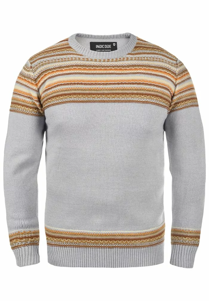 INDICODE JEANS IDLURDES - Pullover - Grey Mix 5 INDICODE JEANS IDLURDES - Pullover - Grey Mix – Image 5